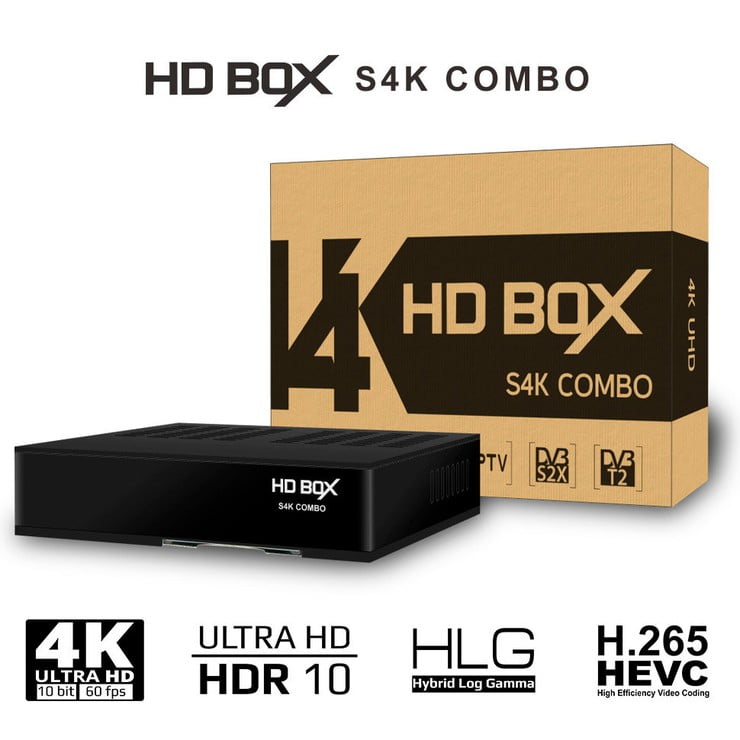 HD BOX S4K COMBO