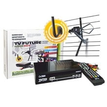 Готовый комплект бесплатного ТВ DVB-T2 с